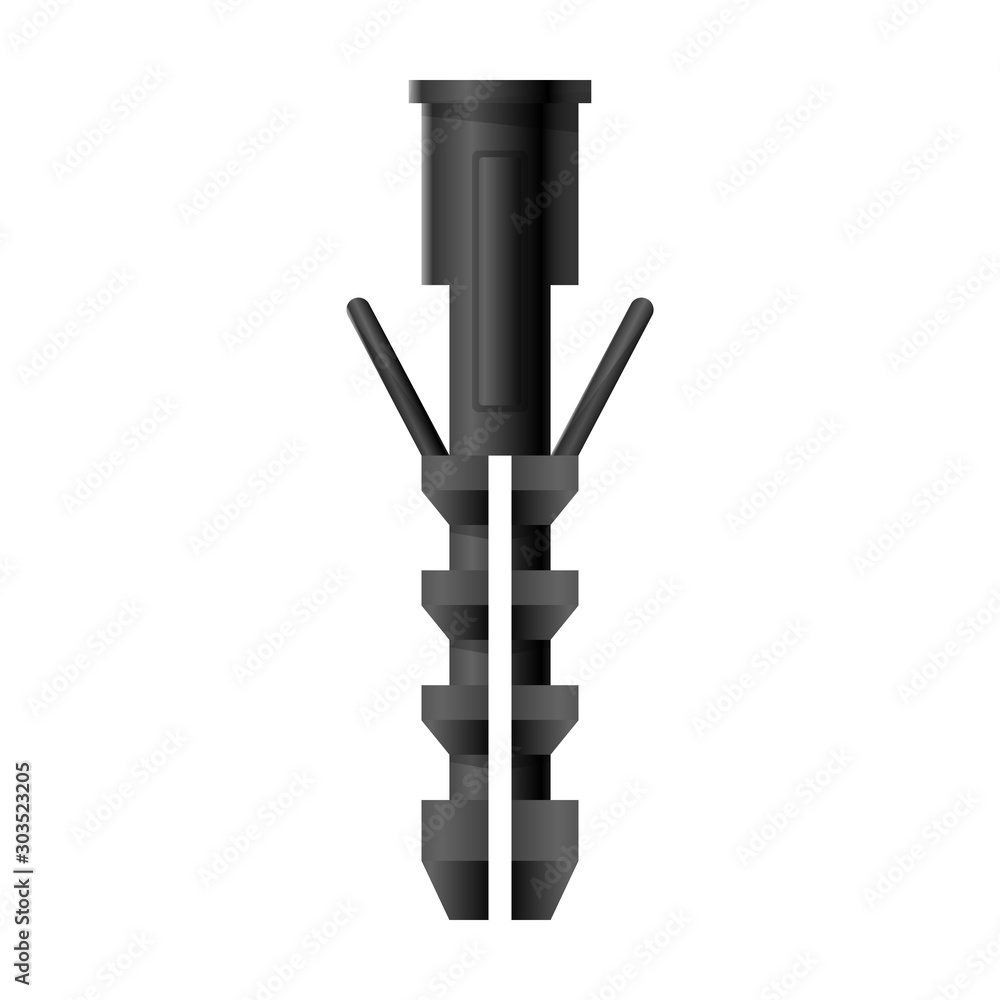 Metal screw vector icon.Cartoon vector icon isolated on white background metal screw. Metal screw vector icon.Cartoon vector icon isolated on white background metal screw.