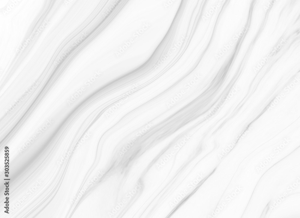 Obraz Ilustracja biały szary wzór powierzchni graficzny, marmurowy atrament kolorowe tekstury abstrakcyjne tło. do magazynu, tkaniny jedwabnej i ceramicznej płytki podłogowej naturalnej do dekoracji wnętrz.
