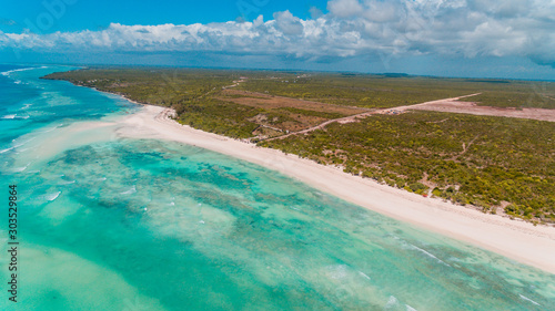 Matemwe coastline, Zanzibar photo