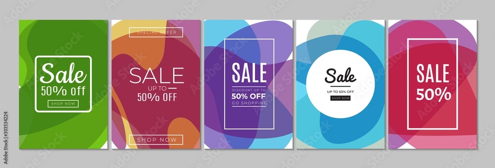 Fotografie Sale banners
