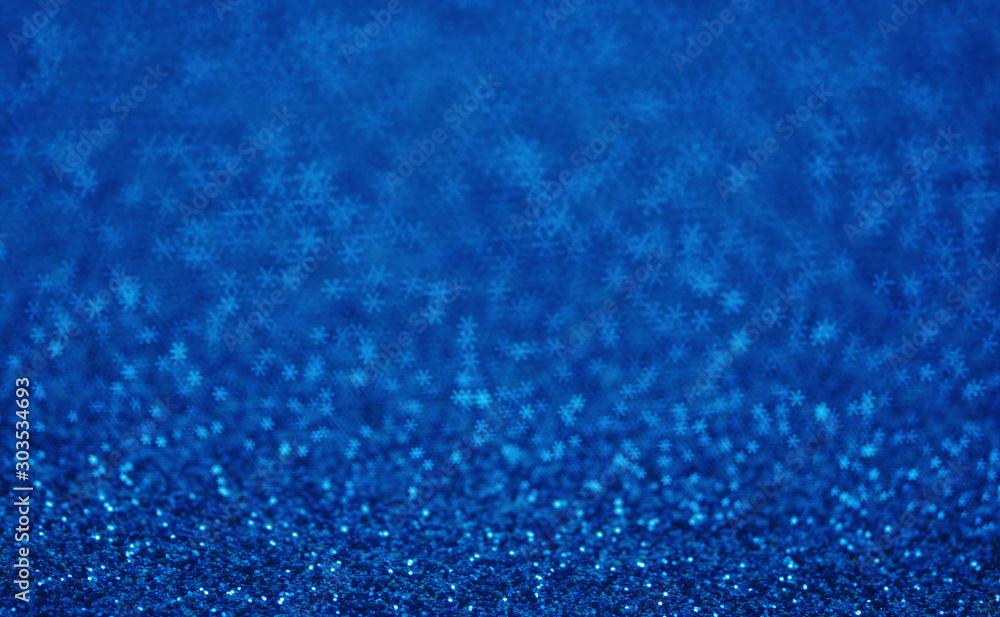 Blue snowflakes abstract winter background. Blue snowflakes abstract winter background.