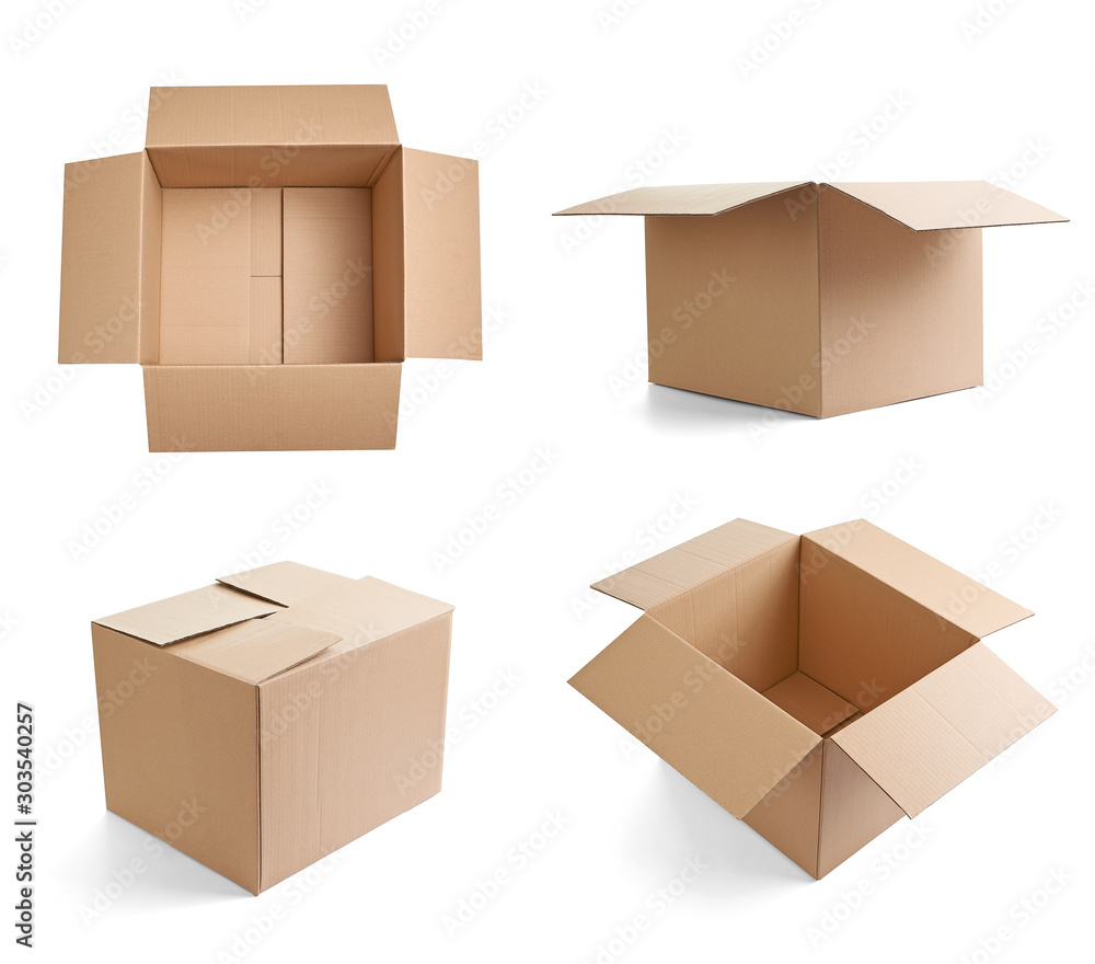 box package delivery cardboard carton box package delivery cardboard carton