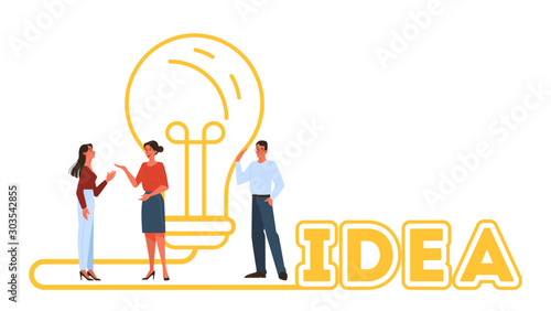 Innovation horizontal banner for your website