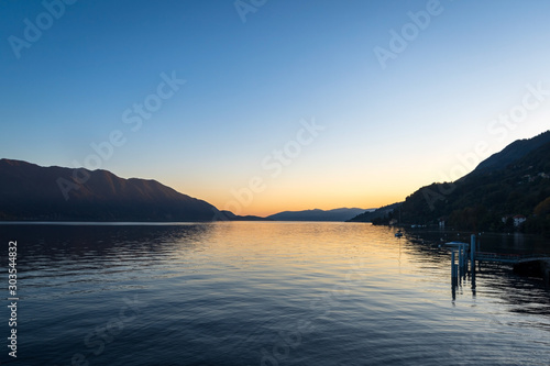 Lake Maggiore near Locarno, Switzerland