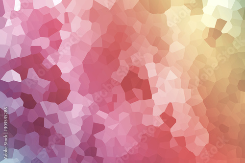 Abstract illustration of Little Hexagon pastel . Art gradient colorful beautiful textured off focus toned. Abstract background Blur . Use as wallpaper or for web design.