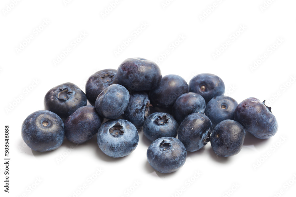 Blueberries isolated on white background. Blueberries isolated on white background.