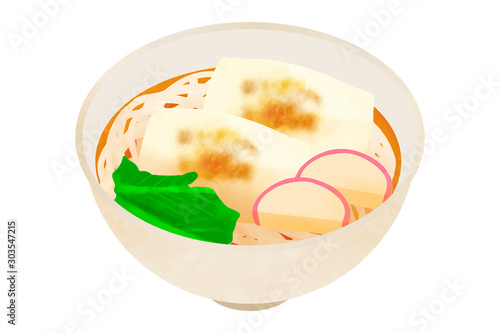 力うどん