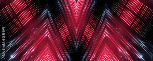 Background of empty show sc...