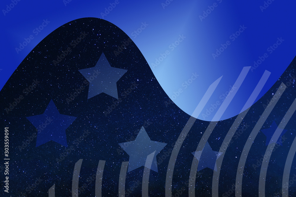 Obraz premium abstract, blue, design, light, wallpaper, texture, wave, illustration, lines, art, pattern, water, color, line, digital, backdrop, blur, waves, motion, graphic, white, dark, curve, backgrounds, artist