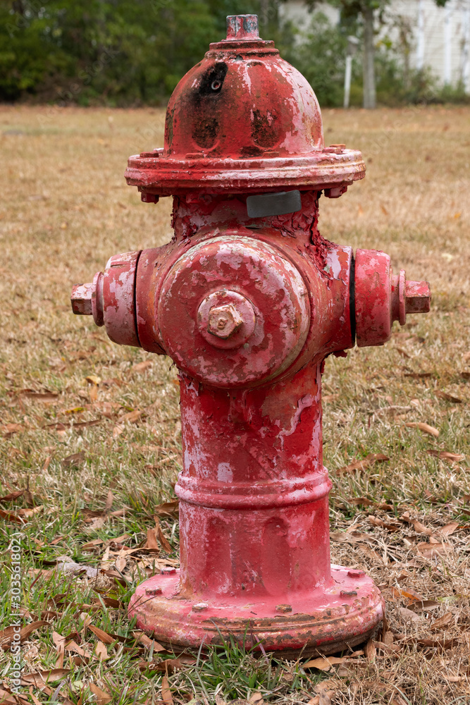 Paint peeling off neighboorhood Fire Hydrant Paint peeling off neighboorhood Fire Hydrant
