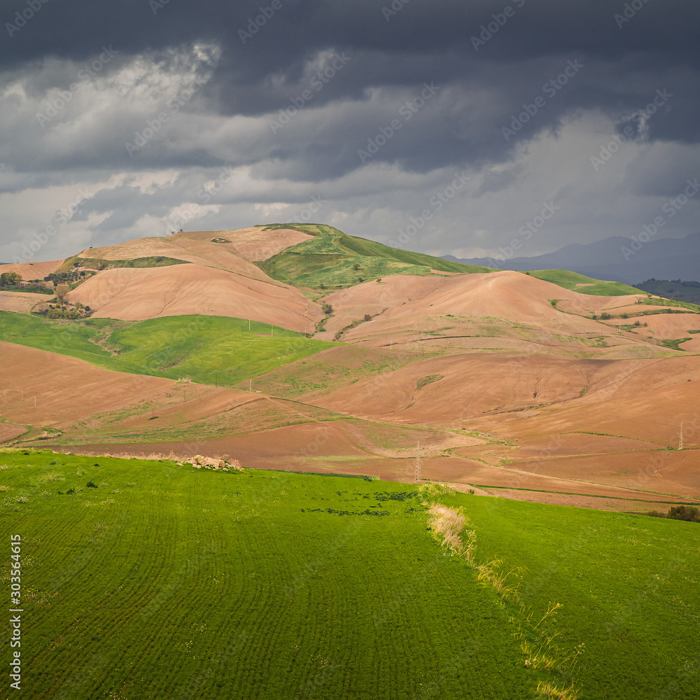 Fotografie Nel mezzo della Sicilia