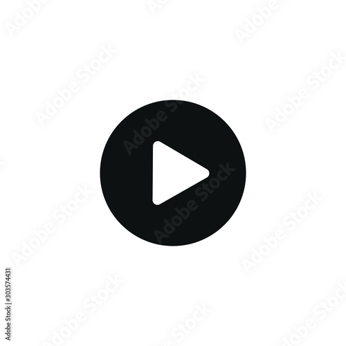 play vector icon with simple shapes Free Download play vector icon with simple shapes - GFXLoad