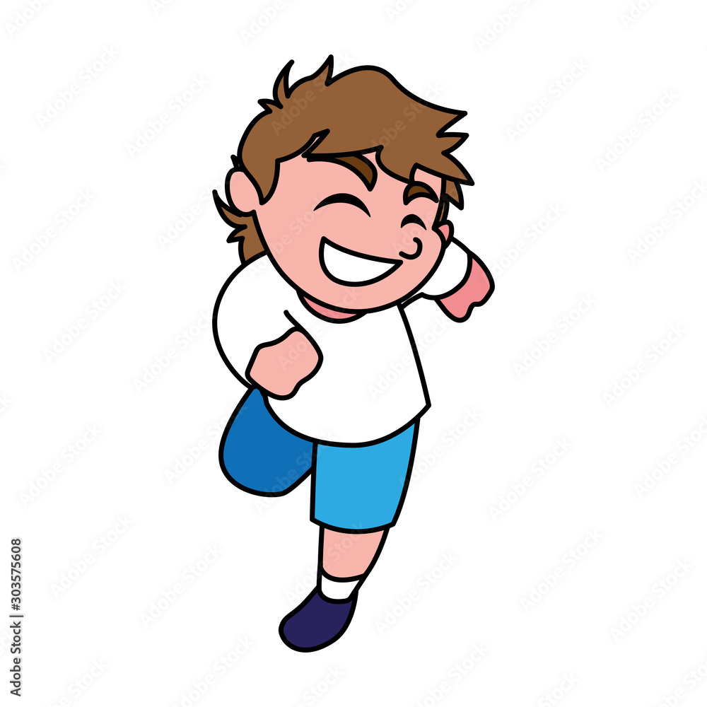 boy smiling on white background boy smiling on white background