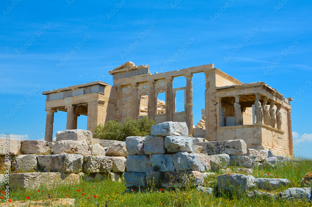acropolis of Athens nature greece panorama ruins