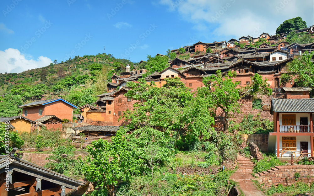 Nuodengzhen village, Yunnan (China)
