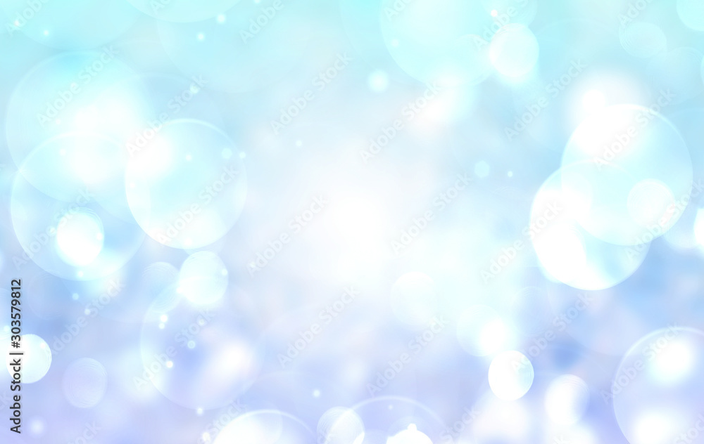 Obraz premium Blue abstract background blur