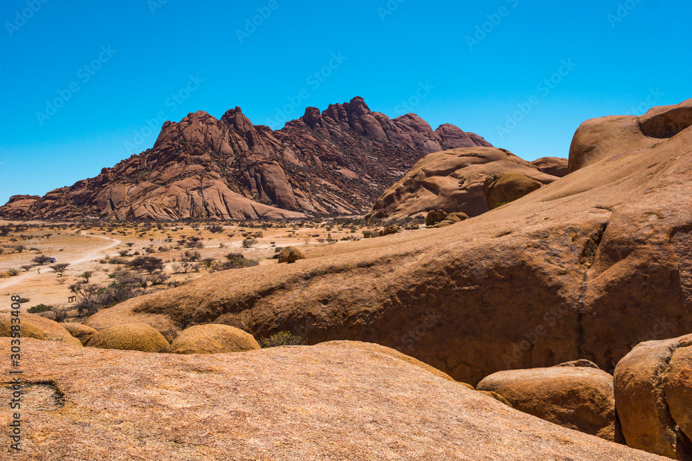 Berge - Spitzkoppe in Namibia,Afrika