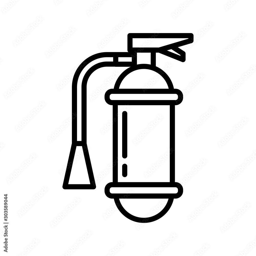 Fire Extinguisher Icon Vector Fire Extinguisher Icon Vector