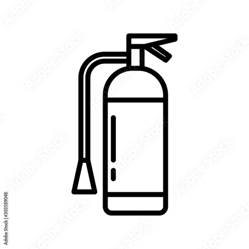 Fire Extinguisher Icon Vector