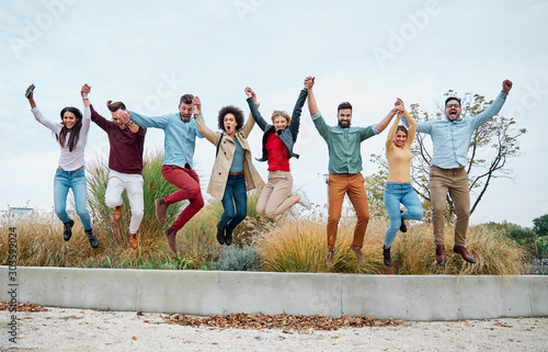 young people having fun happy group friendship student lifestyle