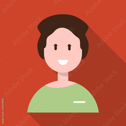 Vector design of doctor and women logo. Collection of doctor and physician stock vector illustration.