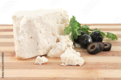 Feta cheese photo