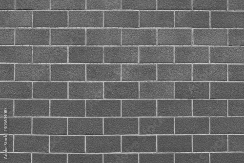Gray brick wall space