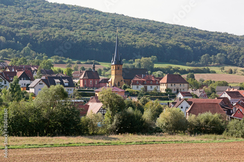 Lohndorf im Ellertal in Oberfranken photo