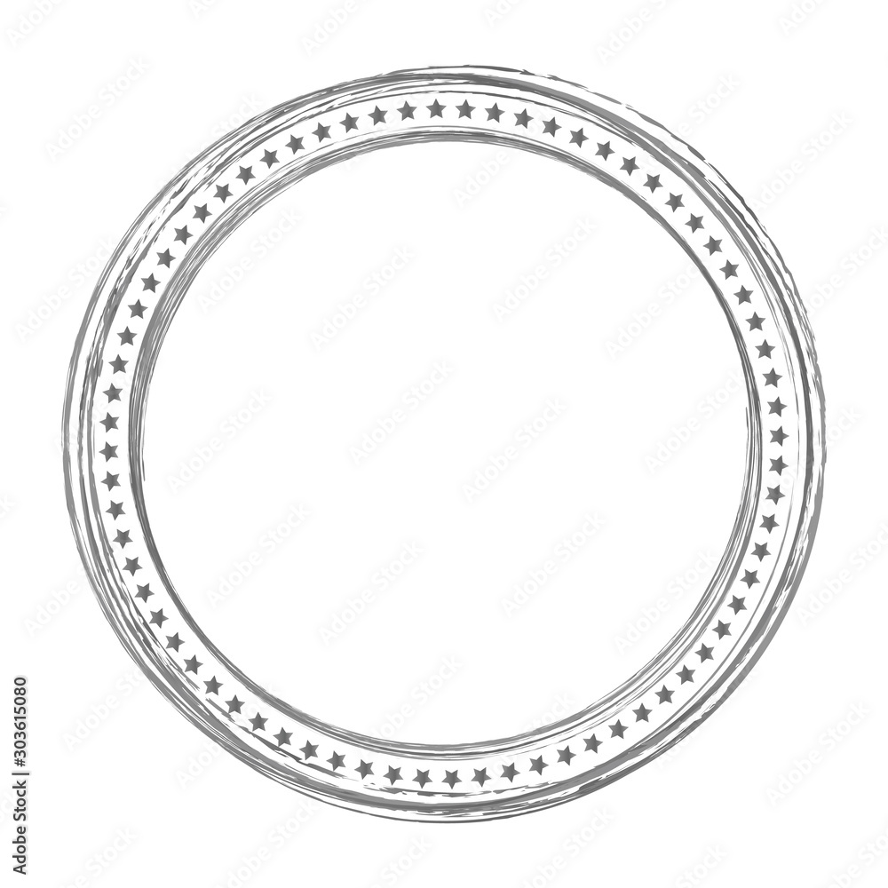 round frame on white background round frame on white background