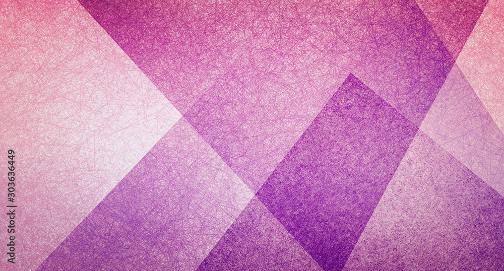 abstract purple pink background triangle design with layers of ...