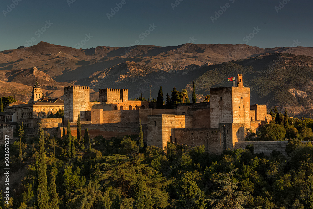 Alhambra, Granada, Spanien