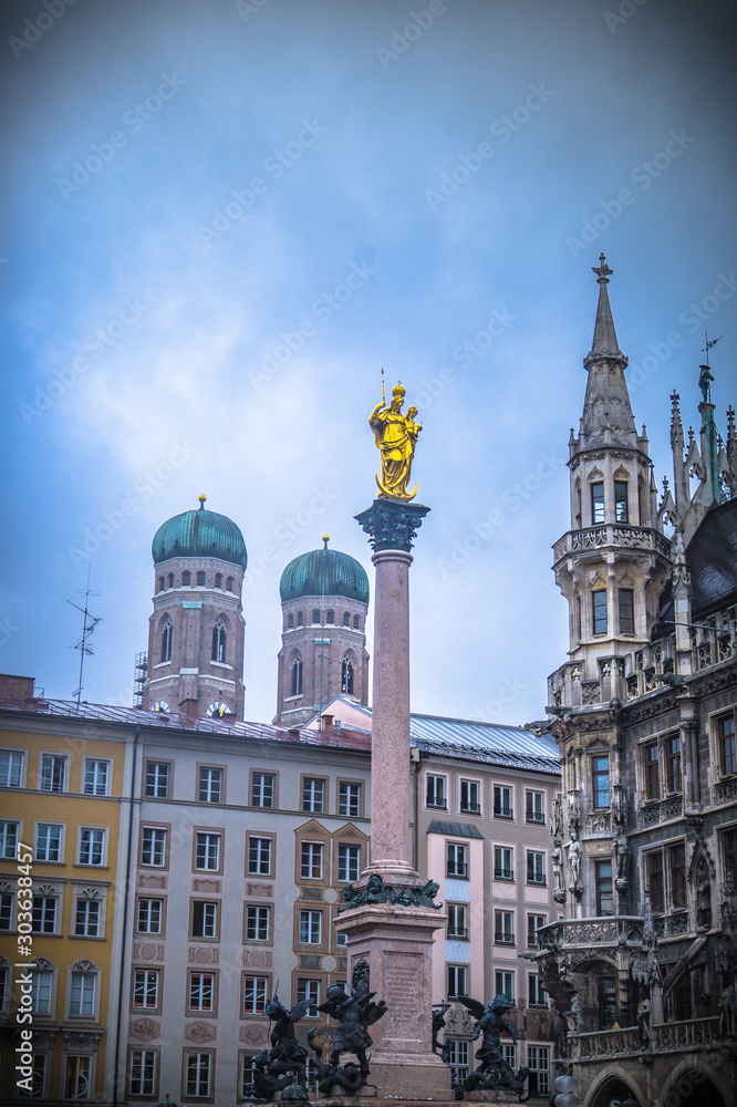 The architecture of Munich