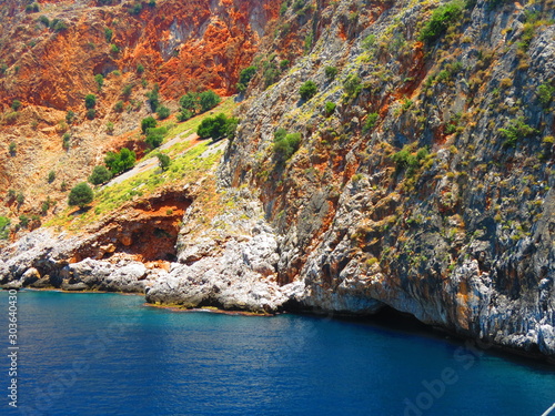 Coast Of Alanya. Turkey