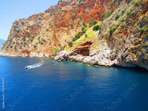 Coast Of Alanya. Turkey
