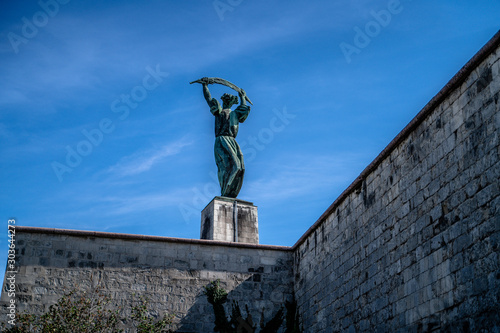 Szabadság Szobor, or the Freedom Monument. Budapest photo