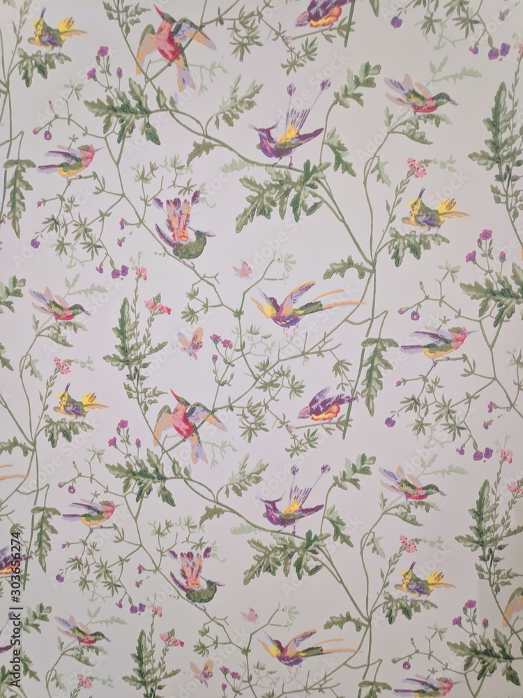 seamless pattern with flowers