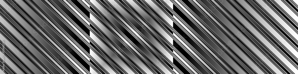 Digital art, panoramic abstract 3D objects, Germany