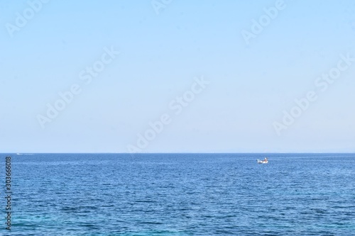 sea and blue sky