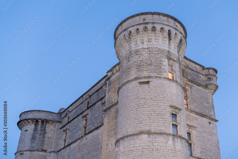 Gordes medieval tower castle in France