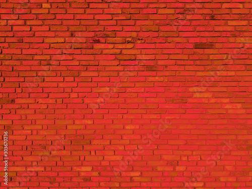 Vintage facade brick stone wall texture background.