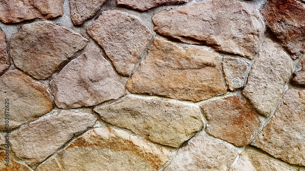 Texture old stone wall background.