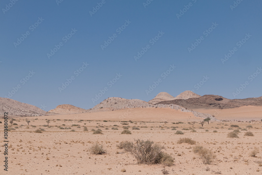 Mountains in the namib desert, Africa