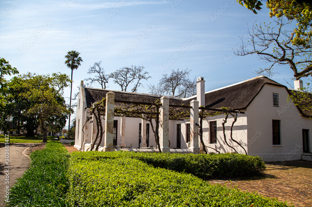 Fotografie Cape Dutch architecture, Western Cape