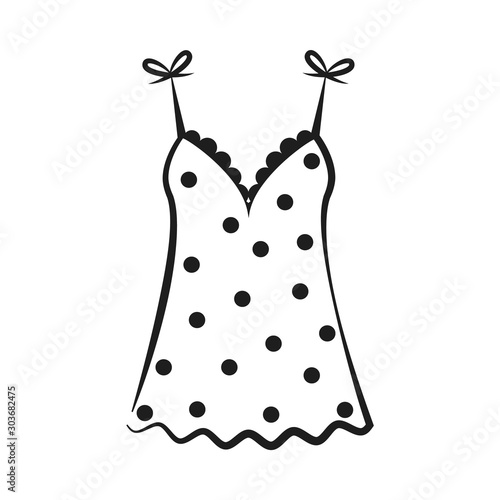 Women nightgown lace