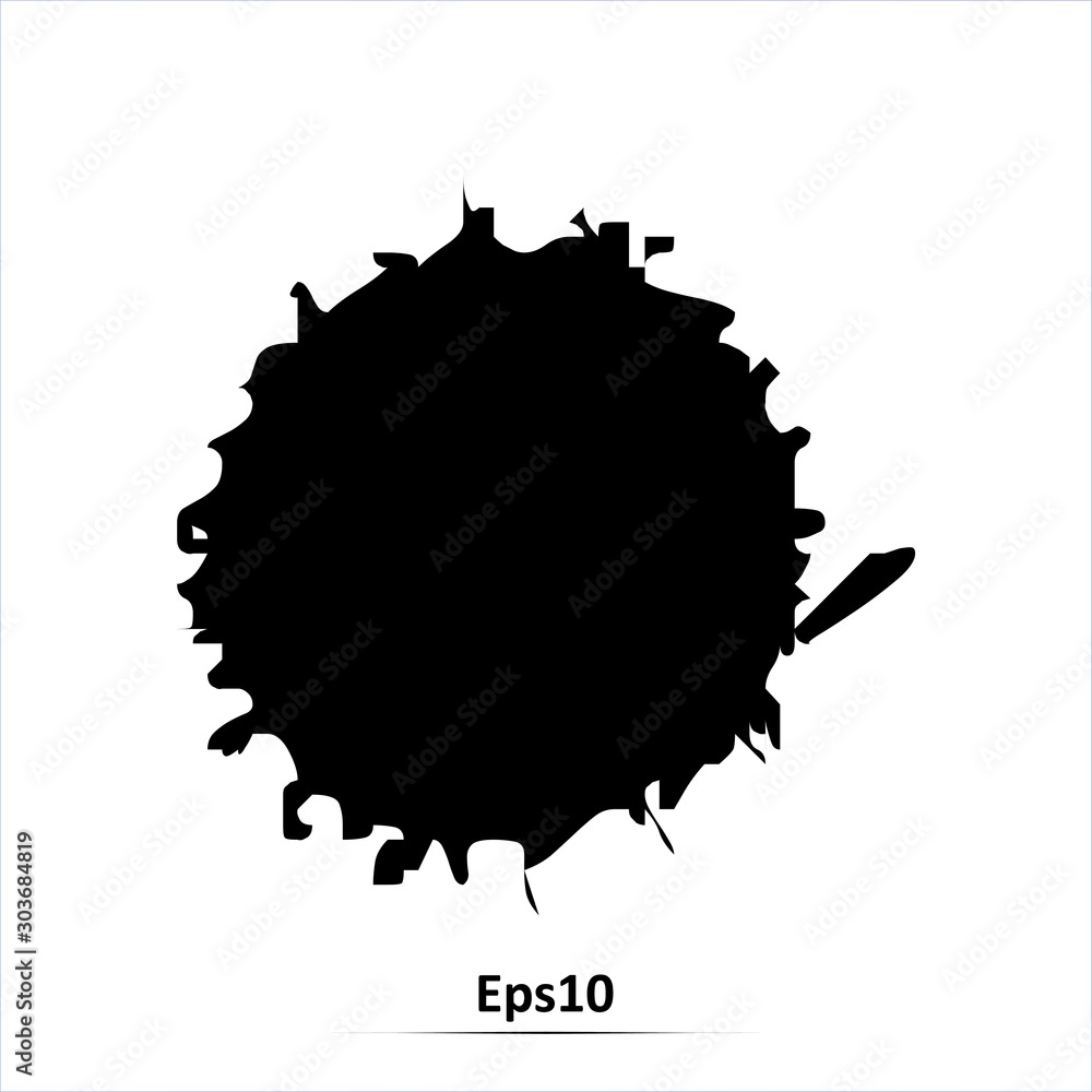 Splash Template vector illustration design Splash Template vector illustration design