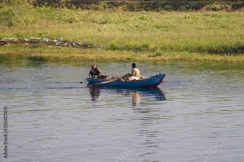 2 fishermen on the Nile
