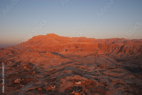 Sunrise in the Valley of the Kings