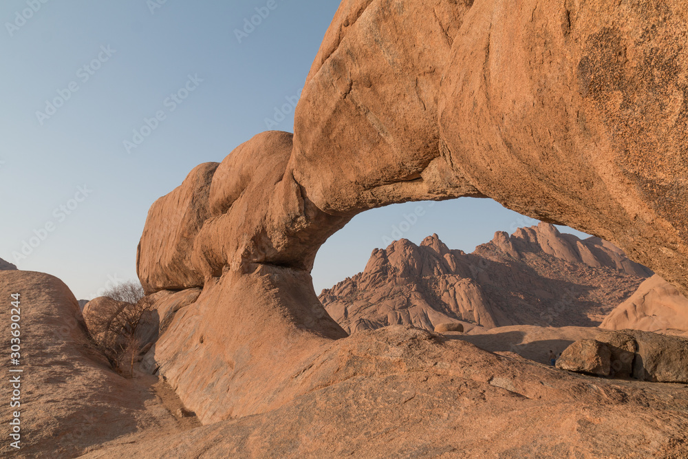 Rock Arch at Spitzkoppe, Erongo, Namibia, Africa