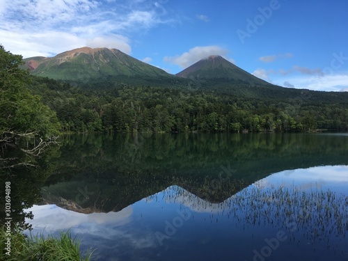 lake in mountains