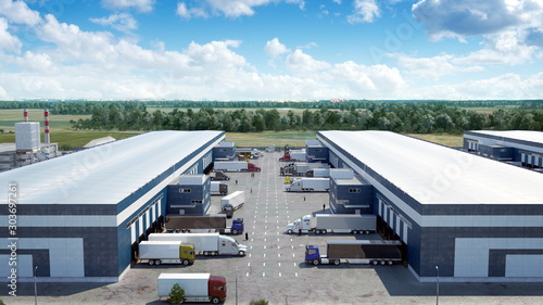 Warehouse aerials